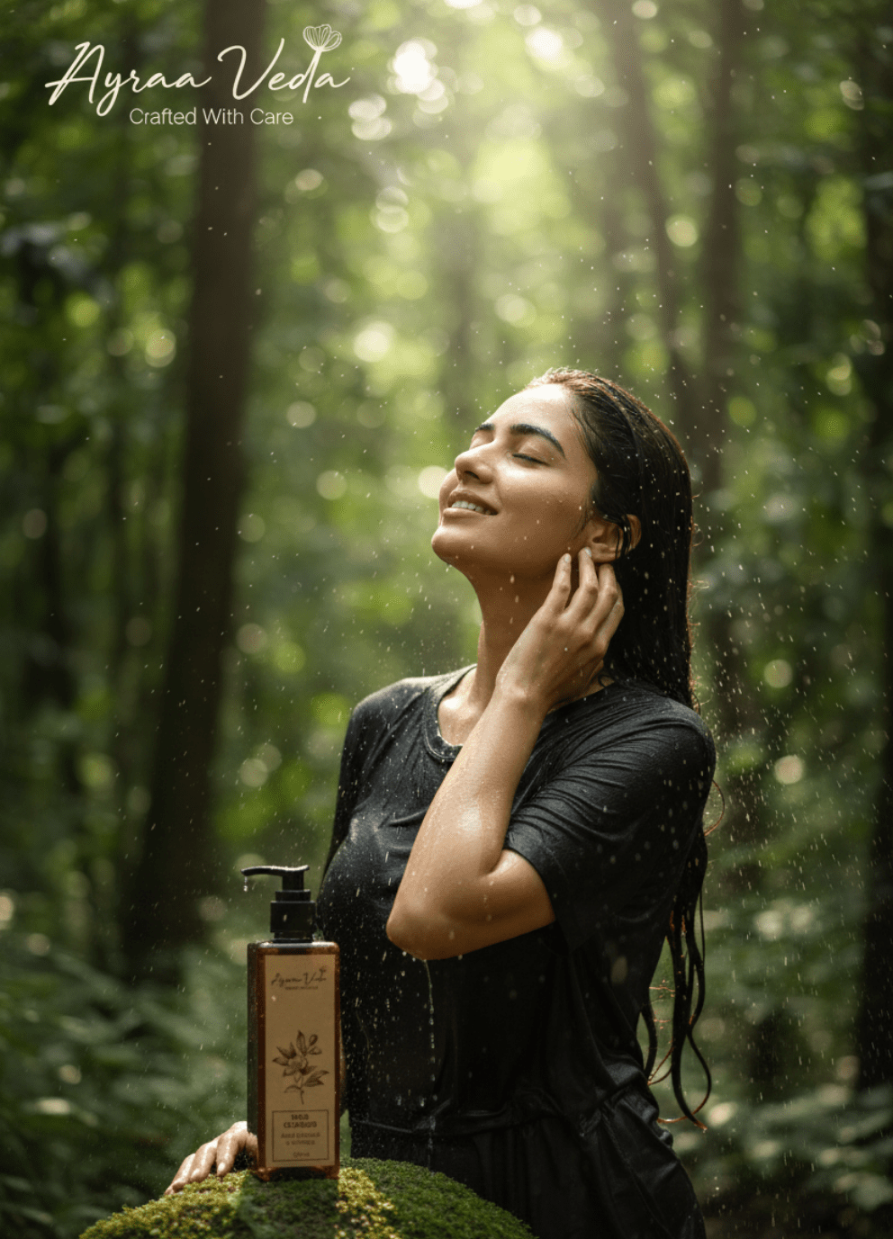 Herbal Hair Cleanser – SLS - Free Shampoo for Stronger, Healthier Hair | Ayraa Veda - AYRAA VEDAAYRAA VEDA