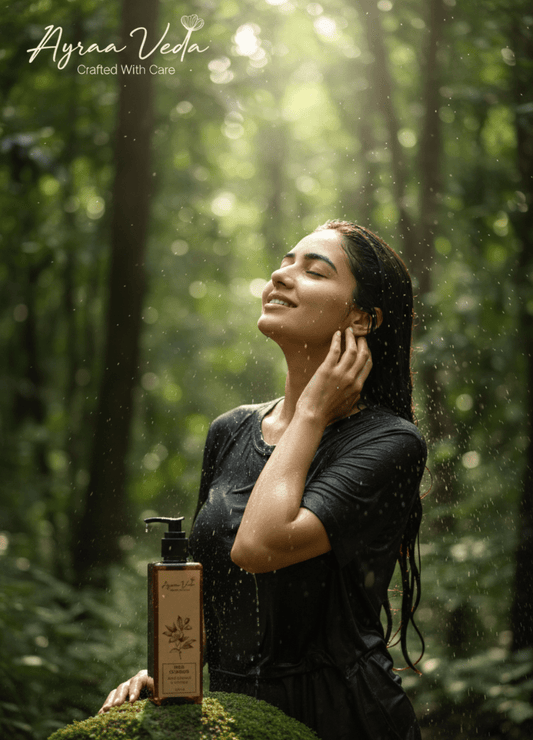 Herbal Hair Cleanser – SLS-Free Shampoo for Stronger, Healthier Hair | Ayraa Veda - AYRAA VEDA