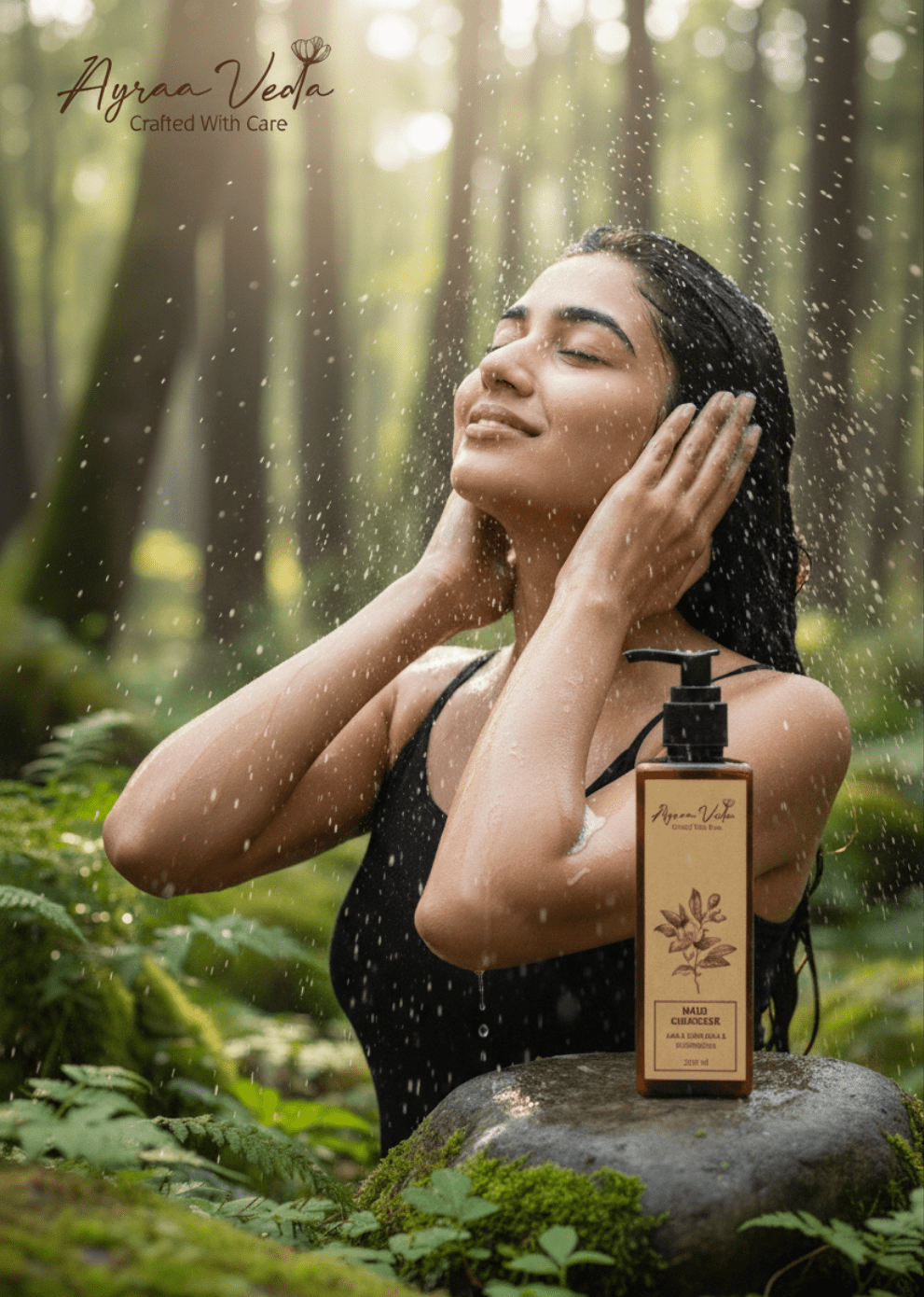 Herbal Hair Cleanser – SLS - Free Shampoo for Stronger, Healthier Hair | Ayraa Veda - AYRAA VEDAAYRAA VEDA