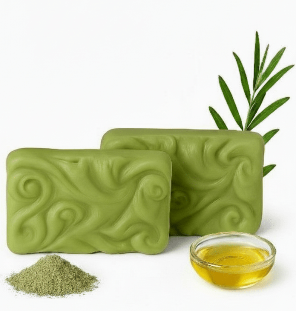 Clay Clear Bar – Detox Soap with French Green Clay, Tea Tree, Jojoba Oil By Ayraa Veda - AYRAA VEDAAYRAA VEDA