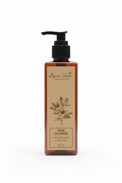 Herbal Hair Cleanser – SLS - Free Shampoo for Stronger, Healthier Hair | Ayraa Veda - AYRAA VEDAAYRAA VEDA