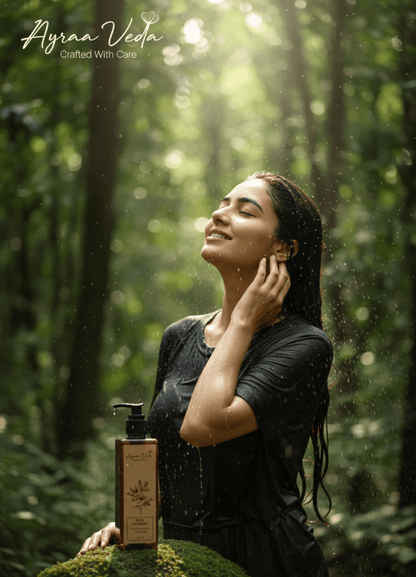 Herbal Hair Cleanser – SLS - Free Shampoo for Stronger, Healthier Hair | Ayraa Veda - AYRAA VEDAAYRAA VEDA