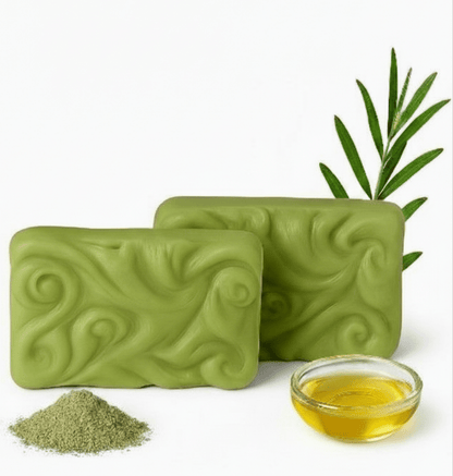 Clay Clear Bar – Detox Soap with French Green Clay, Tea Tree, Jojoba Oil By Ayraa Veda - AYRAA VEDAAYRAA VEDA