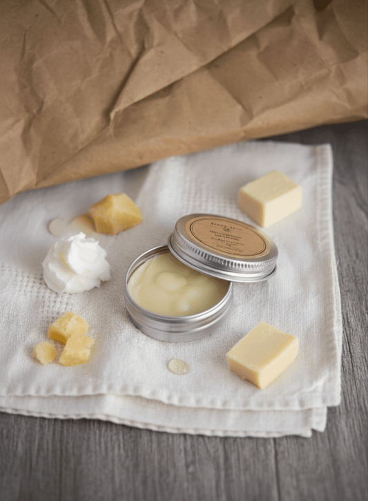 Ayraa Veda Nourish Lip Butter – 100% Natural Moisturizing Lip Balm with Shea, Cocoa & Mango Butter - AYRAA VEDA